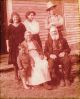 Smith, George McKain & Bessie Mae family:  bk: Georgia Smith, Bessie Mae nee Bruch & George McKain Smith; George Hubert Smith (the little boy), Jane Blackburn nee Smith & Robert Robertson Smith  