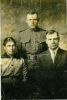 Hamilton, Cpt. David with his parents Sam & Margaret Hamilton