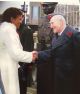 Johnson, Harold (age 91) wearing his 1945 RCAF uniform at Nov 5/06 unveiling at National War Memorial, Ottawa; shaking hands with Governor General of Canada Michaelle Jean. Johnson, Harold (age 91) wearing his 1945 RCAF uniform at Nov 5/06 unveiling at National War Memorial, Ottawa; shaking hands with Governor General of Canada Michaelle Jean.