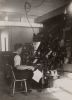 McFarlane printing press, Renfrew operated by Alex Dregas, 1950 McFarlane printing press, Renfrew operated by Alex Dregas, 1950