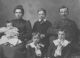 Moore, John & Nemmie nee Bulmer with children Roy Stephen, Wm Elliott, Amos Russell & Nemmie Jane c1902 
