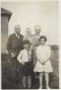 Ross, Edwin & Ann (nee Robinson) with grandchildren Don Ross in Grandma\'s arms; Ellard Ross & Greta Ross