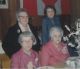 Margaret Patterson's birthday (sitting on R) with her sisters Lillian Hawkins &  Edna Pearl Stanley standing behind her. Margaret Patterson's birthday (sitting on R) with her sisters Lillian Hawkins &  Edna Pearl Stanley standing behind her.