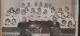 CHURCH-GRACE UNITED CHURCH, COBDEN Junior Choir Ft: Margaret Wilson, Carolyn Gibbs, Rev. Allan Simmons, Hilliard Argue, Doris Collins, Peggy Scott. Second Row: Donald Argue, Brian Wilson, Heather Kirth, Rick Robinson, Brian Collins and Robert Childerhose; 3rd row: Ann Wilson, Ann Scott, Ona Pettigrew, Florence Childerhose, Ann MacLaren, Brenda MacIntyre, Joan Buttle, Diane Ritchie and Linda Argue; bk row: Byron Simmons, Howard McLaren, Barry Pettigrew, Robert Wallace, John McGinn, Tom Robinson (names from the Cobden Sun, Mar 1986)