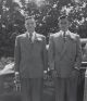 Robinson wedding groomsmen - Glen Johnson & Daryl Robinson